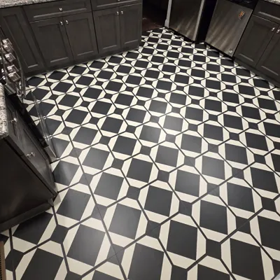 lvp flooring in kitchen